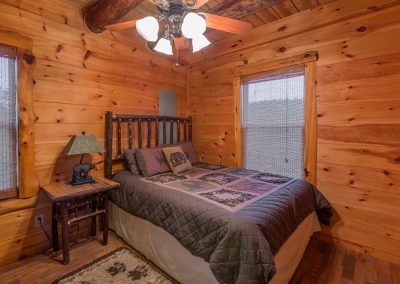 Bedroom 2 1 Clear Sky Ridge Cabin Rentals Near Wolf Pen Gap In Mena Arkansas 1